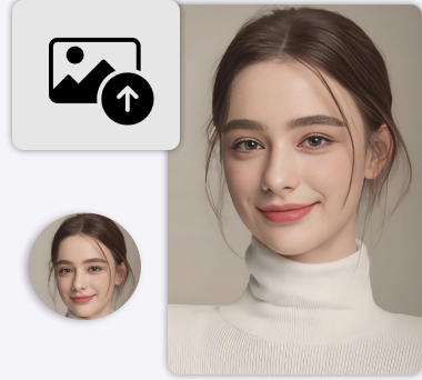 Step 1 – Upload Contain Head Photo