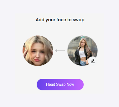 Step 2 –Upload Target Face